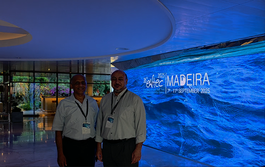 PEAK's founder Dr. Ossama Abdelkhalik and Dr. Hyunse Yoon, Associate Research Scientist at IIHR